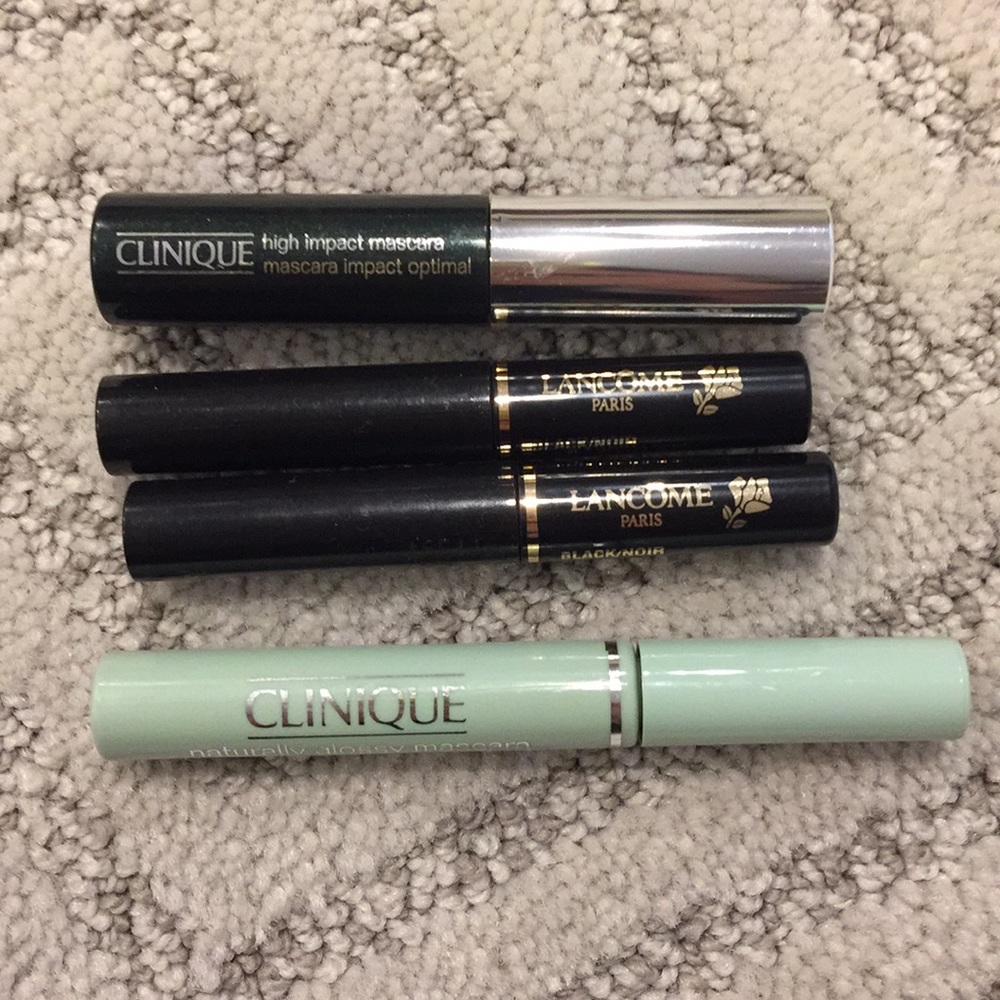Bundle mascara sales (2 Lancôme + 2 Clinique) New